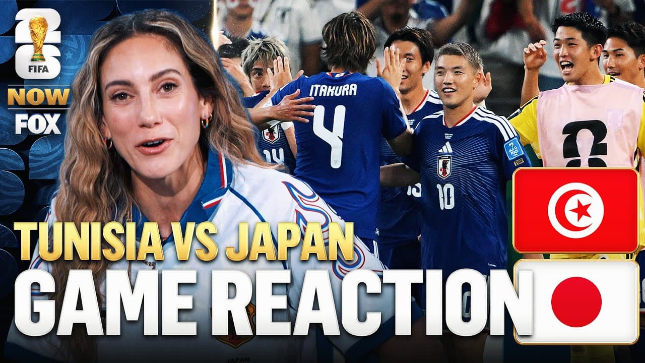 Japan Sleeper Team? 🤔 Instant Reaction to Japan's 4-0 win over Tunisia
