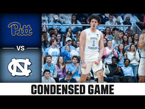 Pitt vs. North Carolina Condensed Game | 2025-26 ACC Men's Basketball