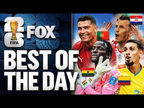 Ronaldo's BRACE, Colombia's CLUTCH Goal & more Matchday 13 ⭐️ 2026 FIFA World Cup™ Best Moments