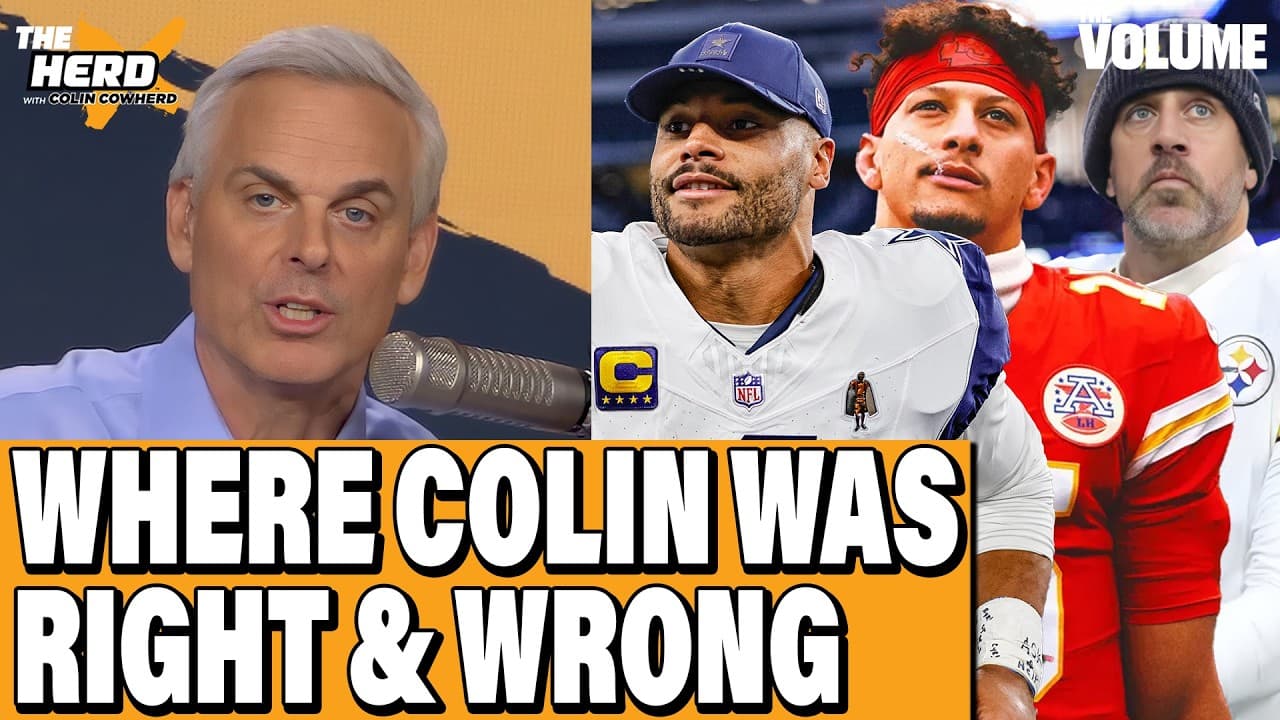 What Colin got RIGHT & WRONG: Cowboys, Steelers, Chiefs, Lakers, SGA | Colin Cowherd: THE HERD