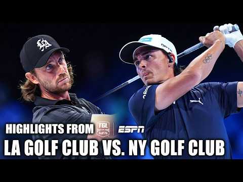 TGL HIGHLIGHTS: Los Angeles Golf Club vs. New York Golf Club | TGL on ESPN