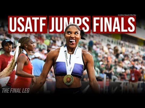 Tara Davis-Woodhall's CLUTCH 7.12m Long Jump Performance at USAs | USATF Jumps Recap