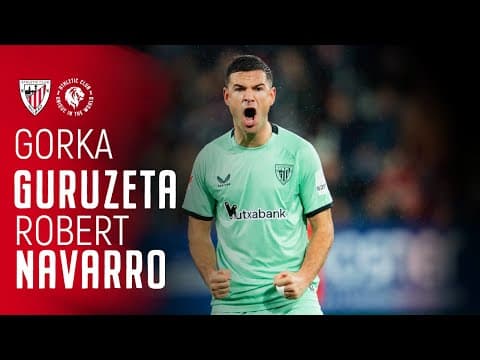 🎙 Gorka Guruzeta & Robert Navarro | post CA Osasuna 1-1 Athletic Club | J18 LaLiga EA Sports