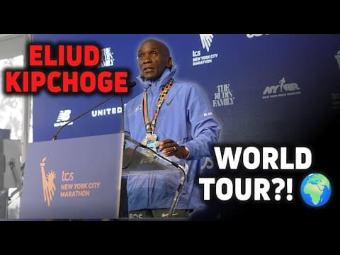 Eliud Kipchoge's Announcement & Press Conference