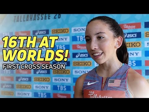 Blair Bartlett LEADS Team USA, Top American In U20 Women's Race At Worlds