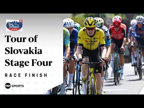 POWERING TO VICTORY 🔥 | 2025 Tour of Slovakia Stage Four Final KM’s | TNT Sports Cycling