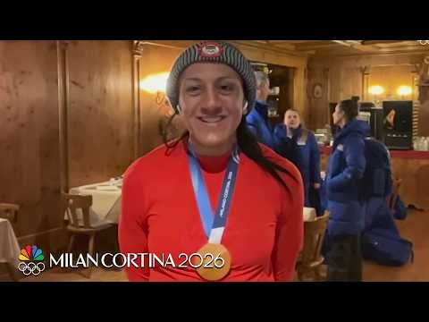 Team USA's Elana Meyers Taylor: Gold medal 'still feels surreal' | Winter Olympics 2026 | NBC Sports