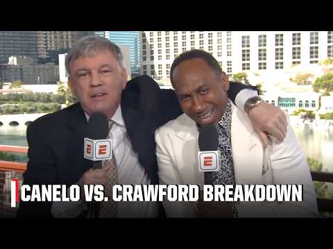 Stephen A. & Teddy Atlas DEBATE best tactics for Canelo vs. Crawford 🥊🍿 | Boxing on ESPN