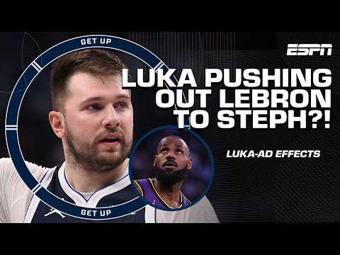 LUKA-AD TRADE EFFECTS 👀 LeBron & Steph could TEAM UP? 🤔 'THE WORLD WANTS IT!' - Greeny | Get Up