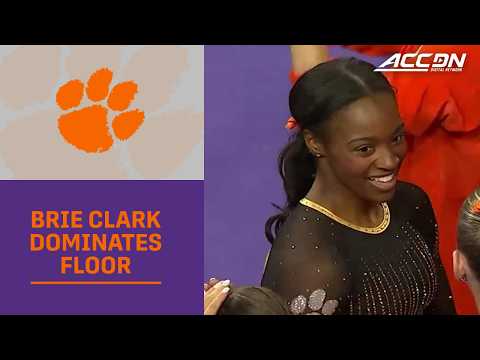 Clemson's Brie Clark Peerless In Floor Performance | 2026 ACC Gymnastics