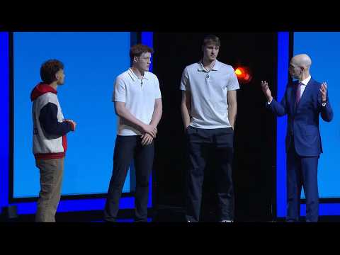 Adam Silver, Flagg, Knueppel & Jesser preview live "POV Mode" at 2026 NBA All-Star Technology Summit