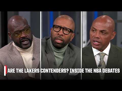Inside the NBA debates if the Lakers are CONTENDERS & GRADE Cooper Flagg's rookie season thus far