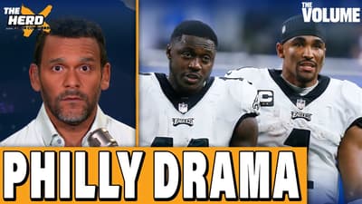 Eagles DRAMA: Hurts & Brown NOT TALKING + Vikings QB battle, PRESSURE ON Lamar Jackson | HERD NFL