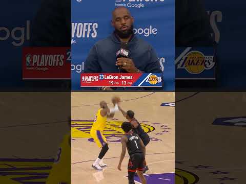 "The only thing that's predetermined in my game is how I prepare" Bron breaks down Game 1!