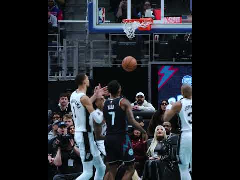 COUNT THAT BABY AND A FOUL #nba #pistons #ronholland