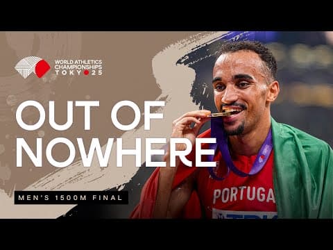 Nader shocks with 1500m win in Tokyo | World Athletics Championships Tokyo 25