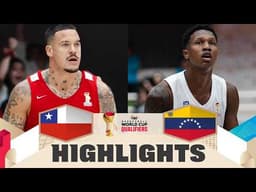 Chile 🇨🇱 v Venezuela 🇻🇪 | Highlights | FIBA Basketball World Cup 2027 Americas Qualifiers