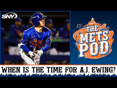 When is the right time to call up Mets top prospect A.J. Ewing? | The Mets Pod