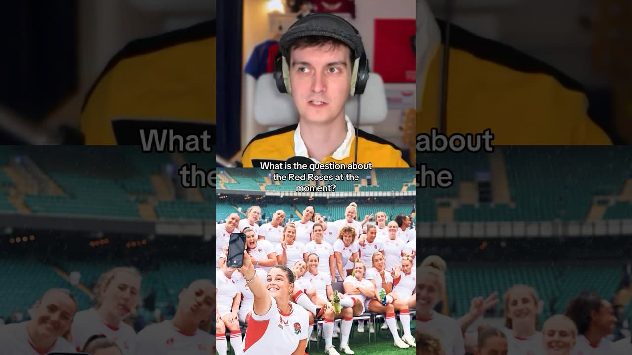 How The Red Roses Created A New Type Of Rugby Fan 💡 #england #debate
