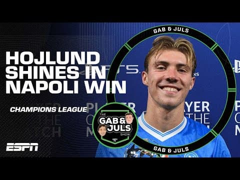 Why Rasmus Hojlund looks a different player for Napoli than Manchester United 🎯 | ESPN FC