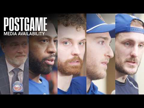 New York Islanders Postgame Availability | NYI 5 vs VGK 4