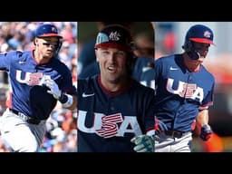 Team USA GOES OFF for 15 runs in World Baseball Classic exhibition game!