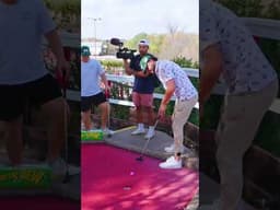 Pro Golfer CAN’T play Mini Golf.. 😂