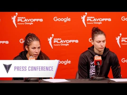 Veronica Burton and Cecilia Zandalasini Recaps Valkyries Loss at Minnesota Lynx | September 14, 2025