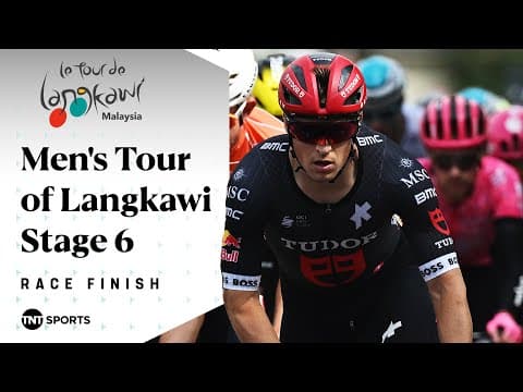TOUGH FINISH! 😮‍💨 | 2025 Men's Tour of Langkawi Stage 6 Final KM’s | TNT Sports Cycling