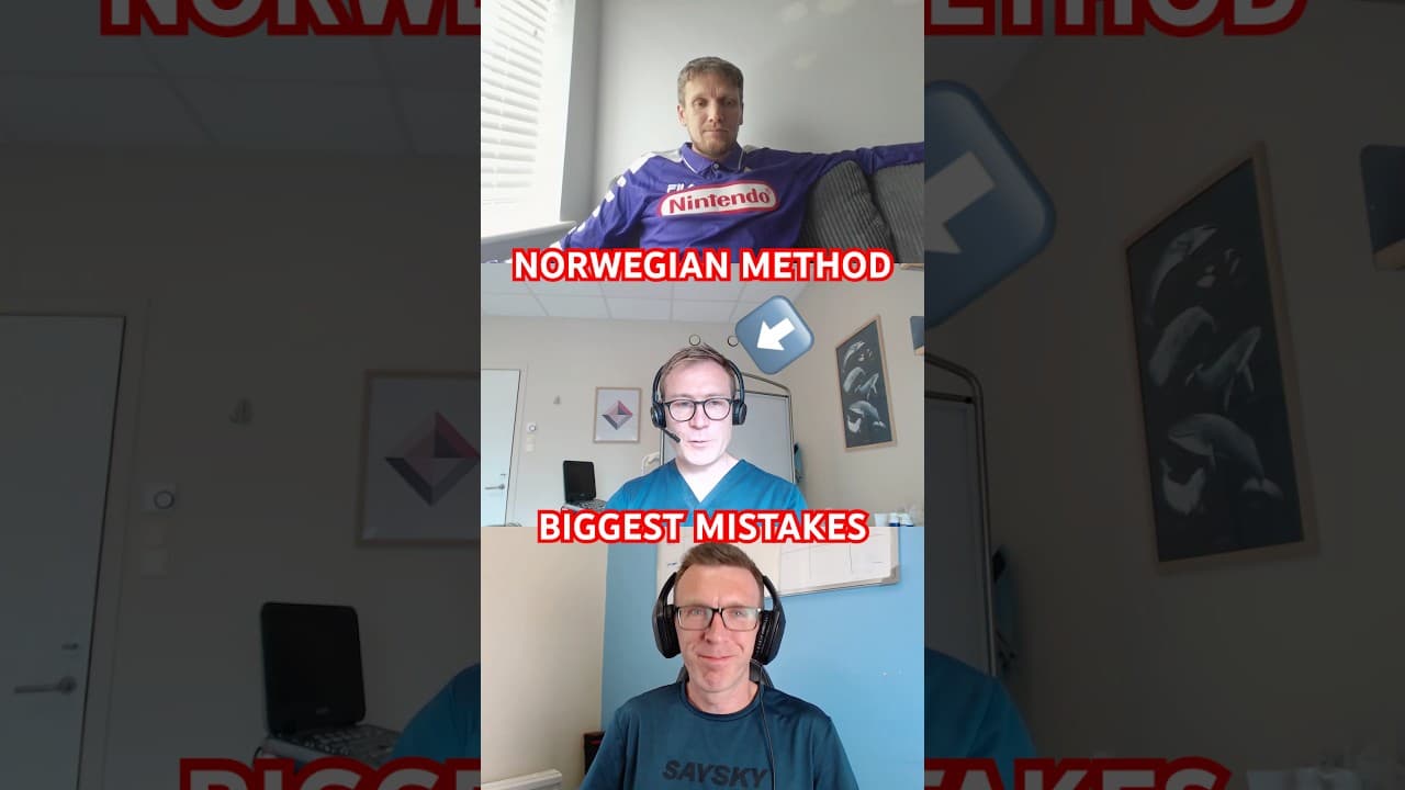 NORWEGIAN METHOD BIGGEST MISTAKES | Marius Bakken Sirpoc FOD Runner