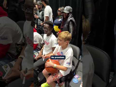 This Young Fan had Pascal Siakam Cracking Up 😂