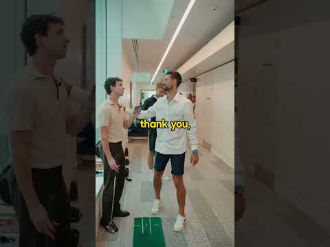 Djokovic & Rune take on a GOLF challenge! ⛳️