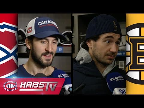 MTL@BOS: Pregame media ops | FULL PRESS CONFERENCES