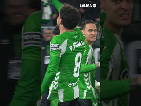 Derechazo imparable de PABLO FORNALS 🫡 #shorts #laligahighlights