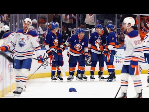 Resumen en español: Horvat selló primer triunfo de Islanders en la temporada!