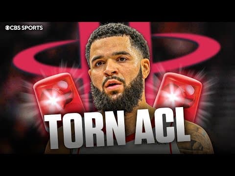 Fred VanVleet Suffers Torn ACL | What's Next For The Rockets?