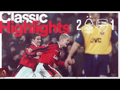 HAALAND BRACE! 🇳🇴 | Nottingham Forest 2-1 Arsenal (1996/97) | Classic Highlights