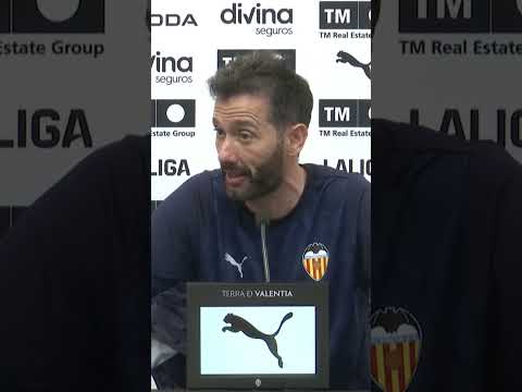 Corberán: “Jugar mañana en Mestalla es una grandísima noticia para nosotros”| VALENCIA CF