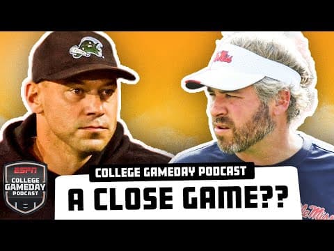 Ole Miss and a High-Stakes Moment | College GameDay Podcast