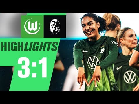 Traumtor Zicai | Highlights | DFB-Pokal | VfL Wolfsburg - SC Freiburg