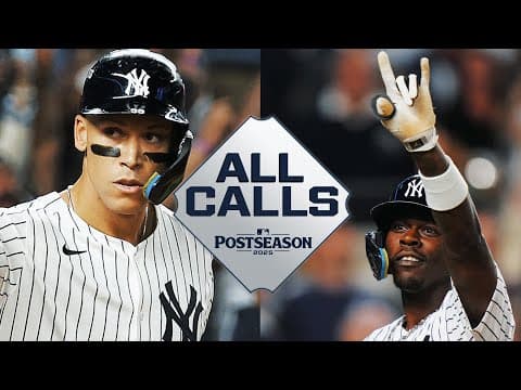 ALL CALLS: Aaron Judge hits a TOWERING game-tying home run, Jazz Chisholm Jr. homers FOR THE LEAD! 🗽