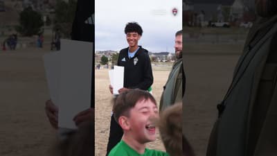 🎟️ SURPRISING LOCAL YOUTH COACH WITH 30TH ANNIVERSARY MATCH TICKETS