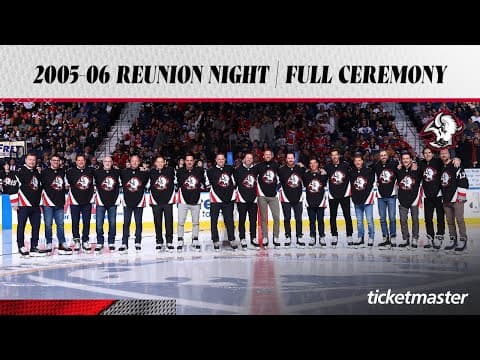 FULL CEREMONY‼️ | Buffalo Sabres 2005-06 Reunion Night | Welcoming Back The Team