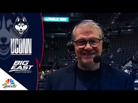 Geno Auriemma credits UConn defense for big win against Marquette | College Basketball on NBC Sports