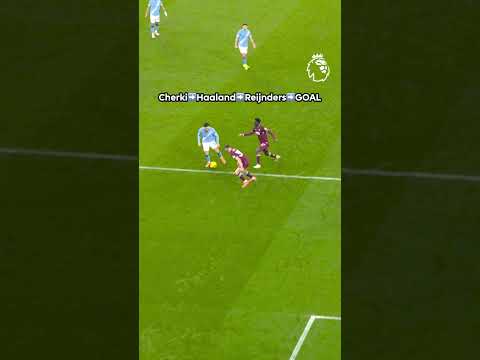 Cherki ➡️ Haaland ➡️ Reijnders ➡️ ⚽️