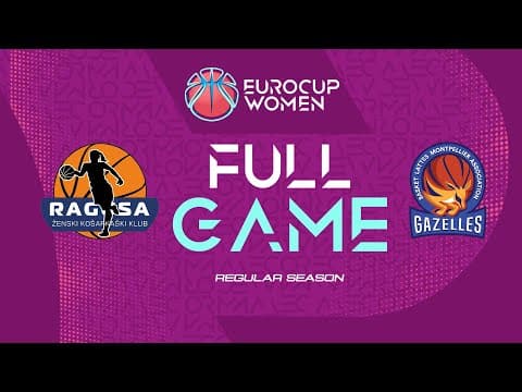 LIVE - ZKK Ragusa v BLMA | EuroCup Women 2025-26 | Regular Season