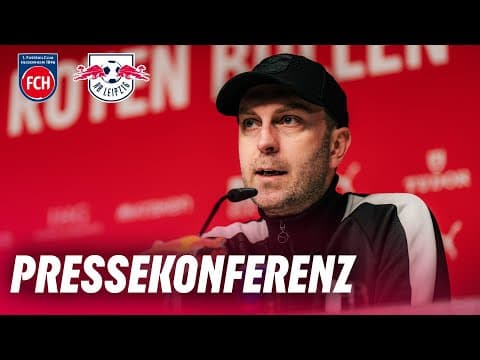 LIVE 🔴 Pressekonferenz vor 1. FC Heidenheim - RB Leipzig | Bundesliga