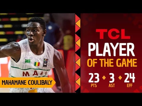 Mahamane Coulibaly (23 PTS) takes over as MLI 🇲🇱 stun SEN for ticket to #AfroBasket 2025 Final!
