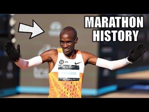 Eliud Kipchoge's HISTORIC New Marathon || 2025 New York City Marathon