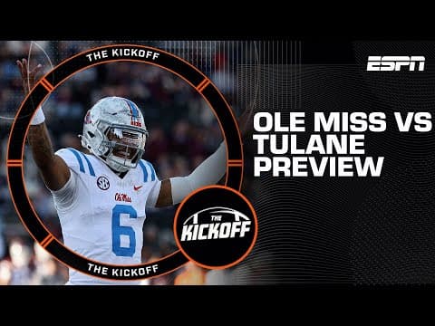Ole Miss vs Tulane: Playoff Shockwaves ⚡️ | The Kickoff 🏈